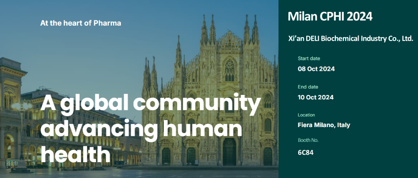 CPHI Milan 2024-də Deli Cyclodextrin-ə qoşulun!
